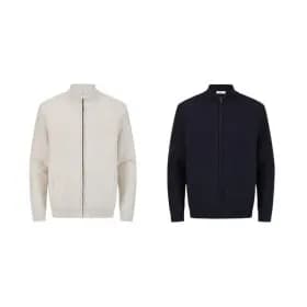 에디션 프리미엄 캐시미어 혼방 집업 가디건