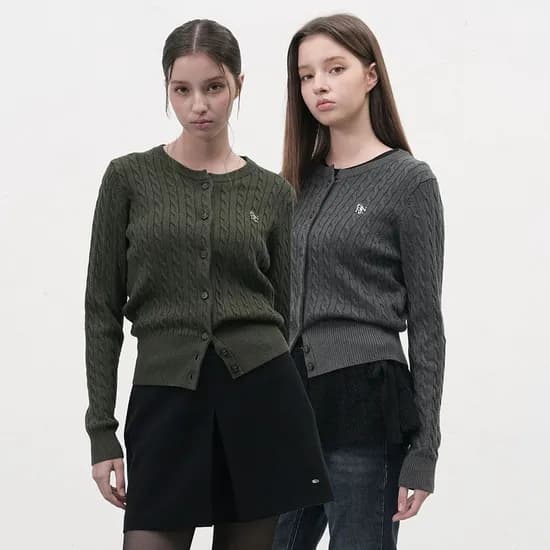 제너럴아이디어 시그니처 울 가디건