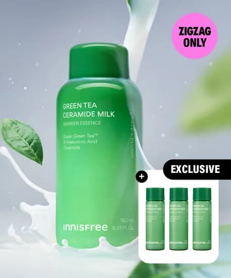 이니스프리 그린티 세라마이드 밀크 보습 에센스 160mL 25mL 3개