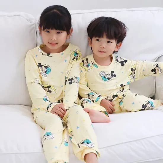 디즈니 스누피 아동 피치 파자마상하의세트