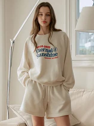 반원 아틀리에 스웨트 셋업