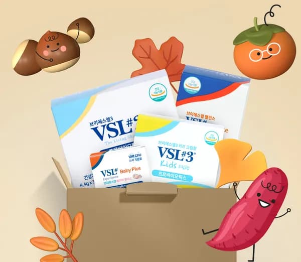 VSL3 키즈크림향 생유산균 30포 3개