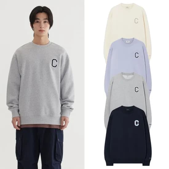 커버낫 C 로고 맨투맨 4종 택1