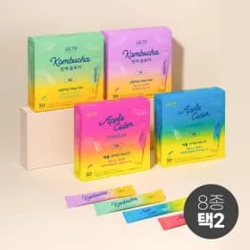 쌍계명차 애사비 콤부차 제로슈가 2박스 60스틱