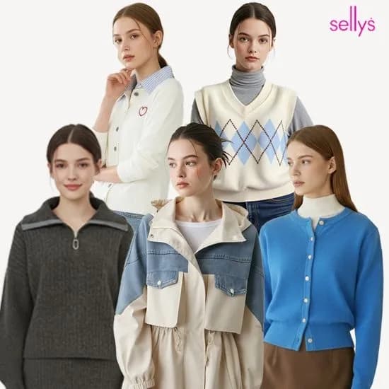 샐리 데님 배색 야상 후드점퍼 36450원