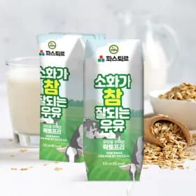 파스퇴르 락토프리 소화가 참 잘되는 우유 125ml 24팩