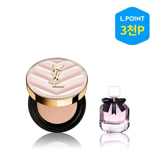 입생로랑 메쉬 핑크 쿠션 세트 몽파리 7.5ml 증정