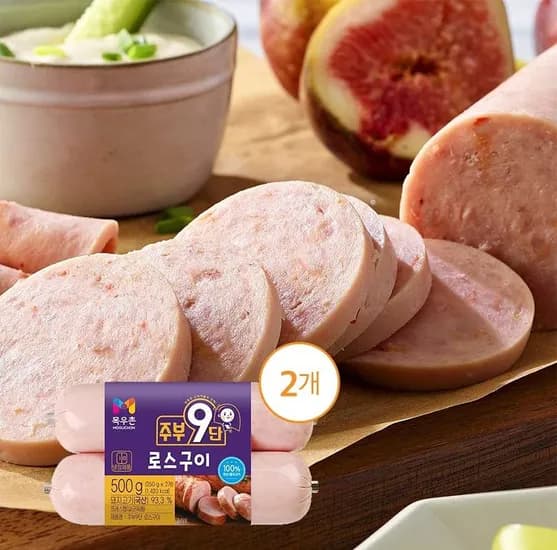 목우촌 주부9단 로스구이햄 500g 2개
