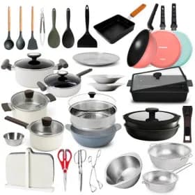 우드실리콘 키친툴 국자 요리스푼