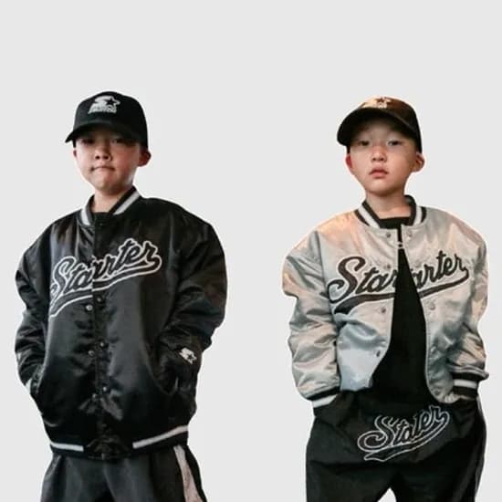 스타터블랙라벨키즈 유틸리티 포켓 덕다운 점퍼