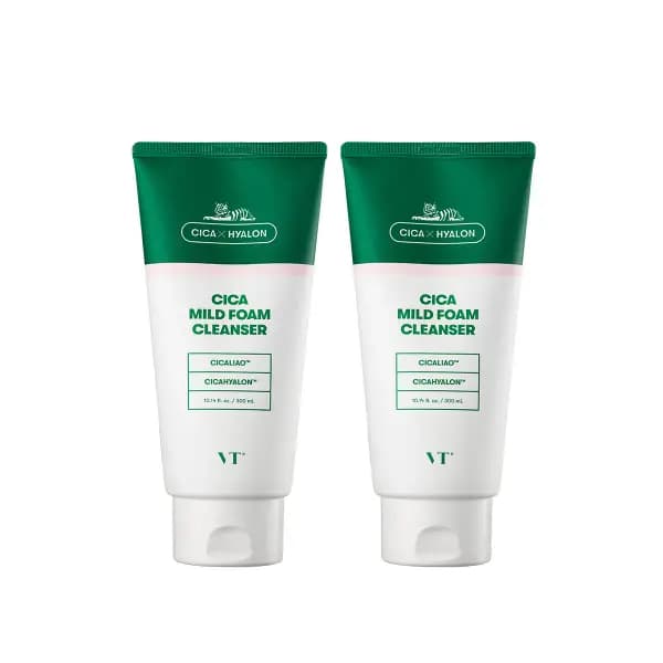 VT 시카 마일드 폼 클렌저 300ml 2개