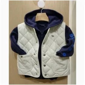 블루독 면100 에센셜 후드집업점퍼