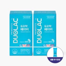 듀오락 유산균 베이비 60포 10일치 추가증정