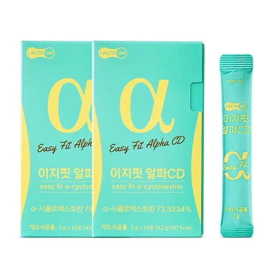 이지핏 알파CD 4주분