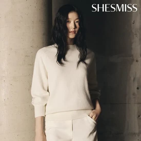 쉬즈미스 코튼 깅엄 체크셔츠
