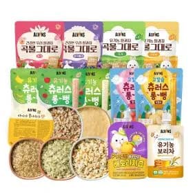 엘빈즈 이유식 초 중 후 완료기 팩당 1750원