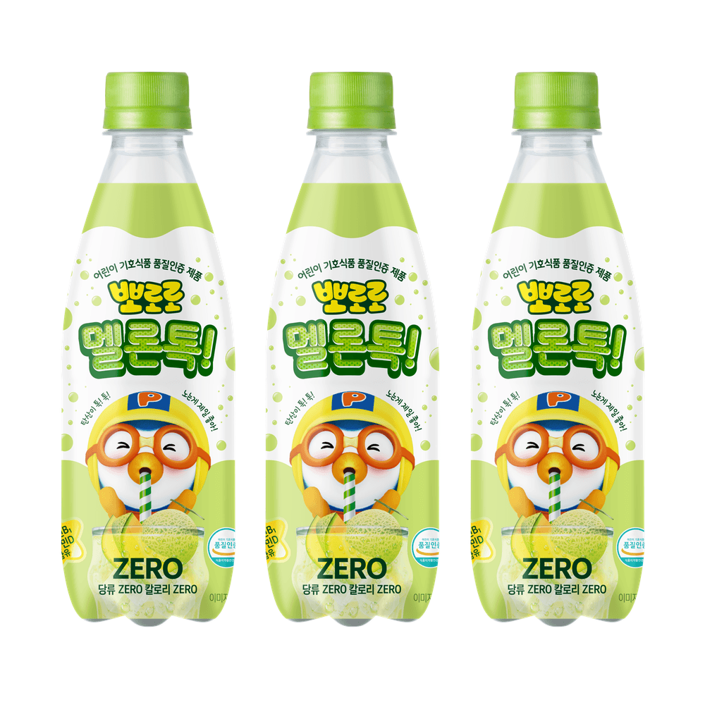 팔도 뽀로로 멜론톡 제로 335ml 24병