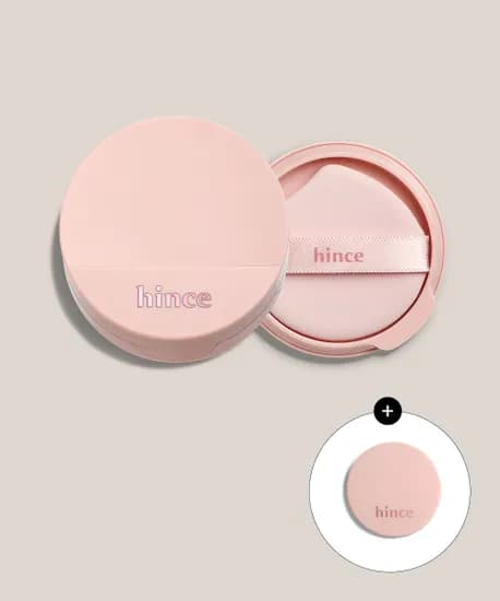 힌스 커버마스터 핑크쿠션 본품 리필 미니쿠션