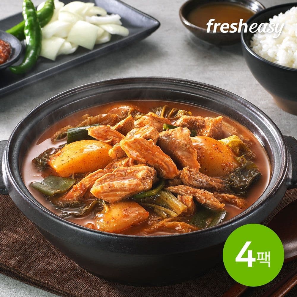 이바돔 순살 우거지감자탕 600g x4팩