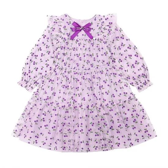 프랜치캣 연보라 앵두샤 원피스