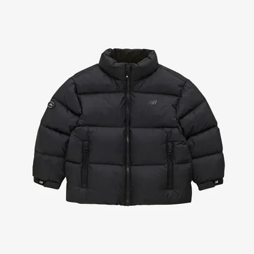 뉴발란스키즈 에센셜 숏다운 덕다운 패딩