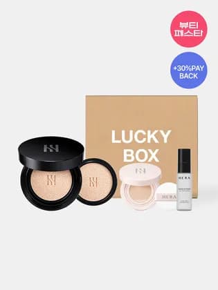 헤라 블랙쿠션 파운데이션 15g 2개 본품 리필 미니쿠션 픽서