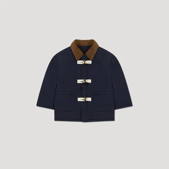 어린이 떡볶이 코트 네이비 S-XL
