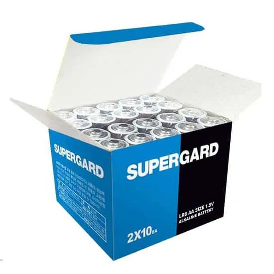 벡셀 슈퍼가드 알카라인 건전지 AA20개 AAA20개