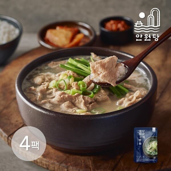 안원당 부산 돼지국밥 730g 4팩