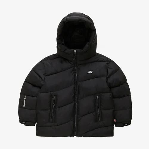 뉴발란스 키즈 웨이브 퀼팅 아동 숏패딩
