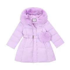 프랜치캣 롱 덕패딩 105