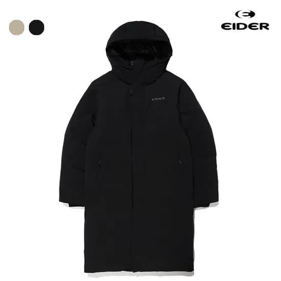 아이더 캐시미어 남성 구스다운 자켓 롱패딩