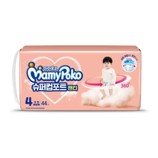 마미포코 슈퍼컴포트 팬티기저귀 대형 4단계
