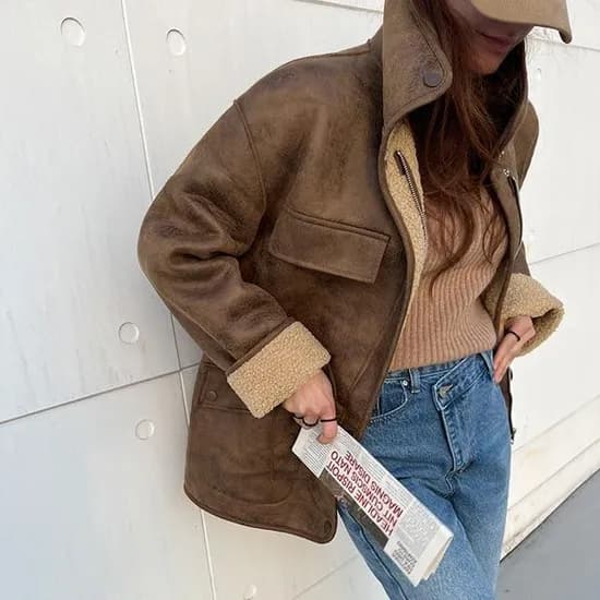 난닝구 리케토 무스탕점퍼