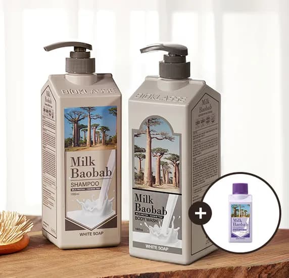 밀크바오밥 샴푸 워시 500ml 2종