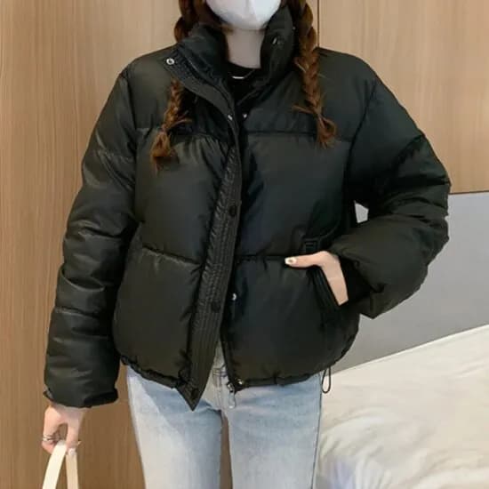심플 데일리 숏패딩 점퍼 3컬러