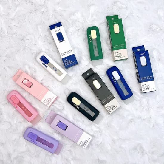 투코비 코마 슬라이더 지우개 TC-E02 6개입