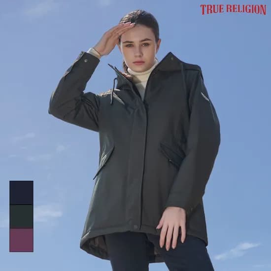 트루릴리젼 보아패딩 자켓