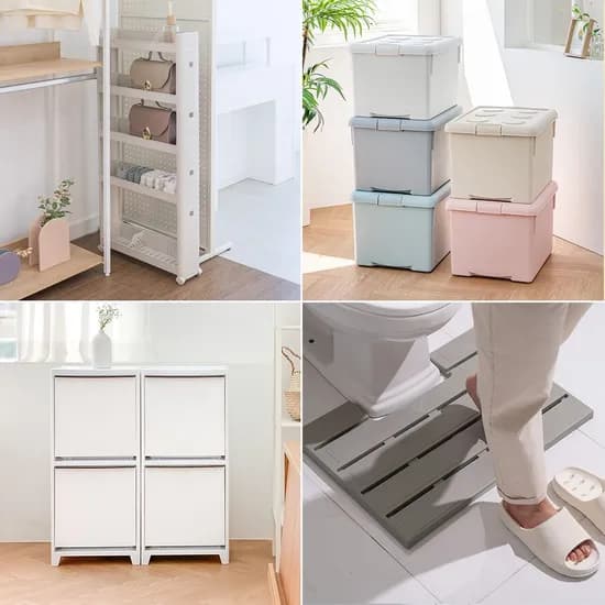 도트빨래바구니 짐승용량