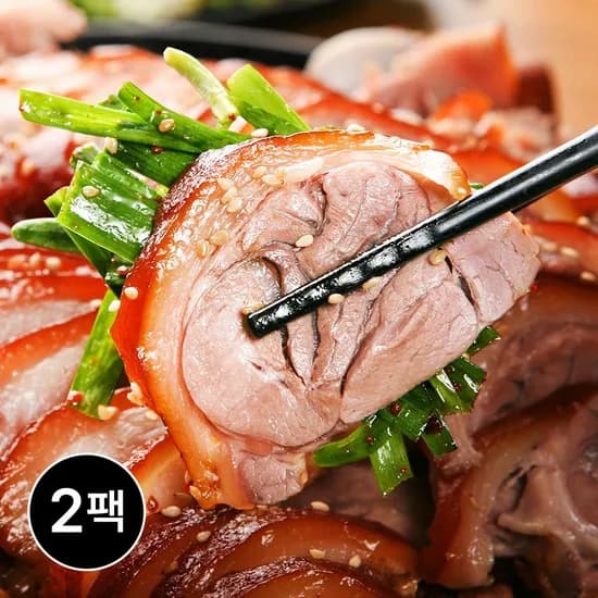 흑돼지 순살통족발 300g x 2팩 새우소스 증정