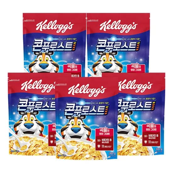켈로그 콘프로스트 300g 5개