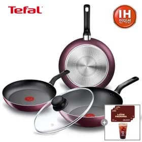 테팔 인덕션 후라이팬 웍 4종세트
