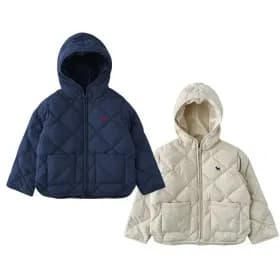 블루독 후드경량다운점퍼