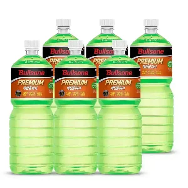 레인 ok 에탄올 워셔액 1.8L 6개