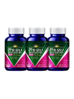 판토모나 비오틴 플러스 맥스 여성용 탈모영양제 270정 3박스 135일분