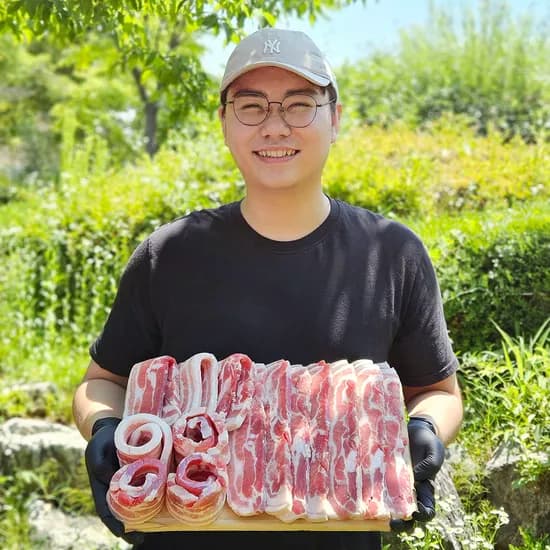 두툼 냉동 삼겹살 2kg