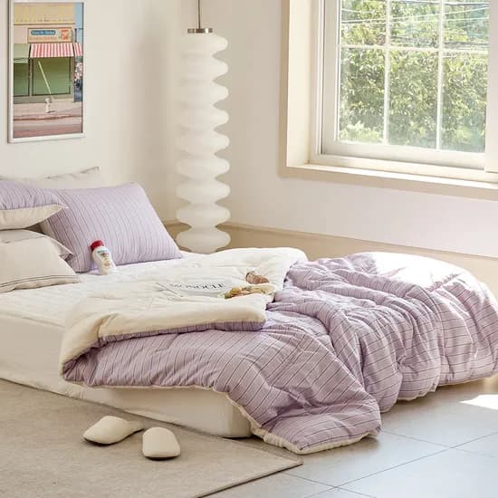 모던하우스 ON 젤라또극세사 싱글 차렵이불 아이보리