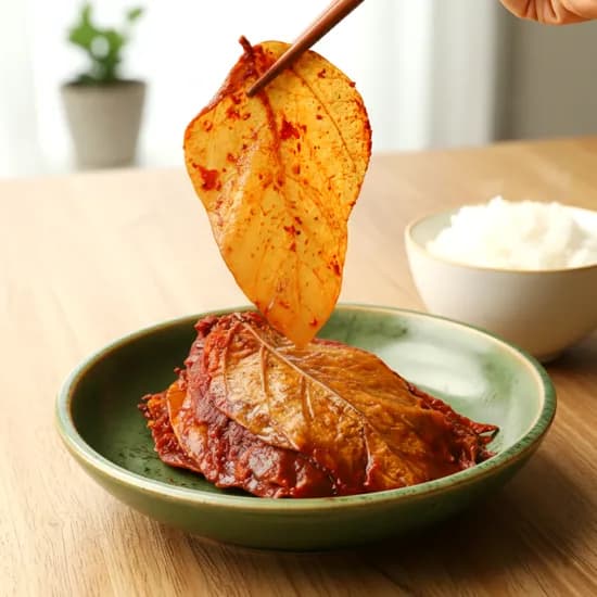 수제 단풍콩잎 장아찌 400g 1개