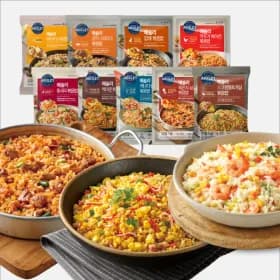 애슐리 신상 데일리닭가슴살 볶음밥 17종 3팩 12인분 골라담기