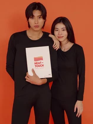 마른파이브 히트터치 오리지널 발열내의 세트 1+1